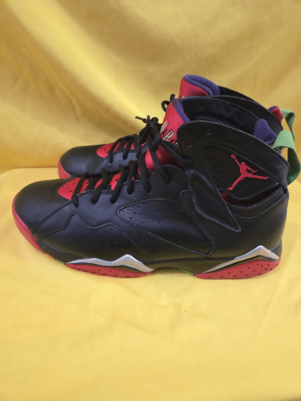 Air Jordan 7 Marvin The Martian Worn/ Not Orginal Box - Picture 4 of 7